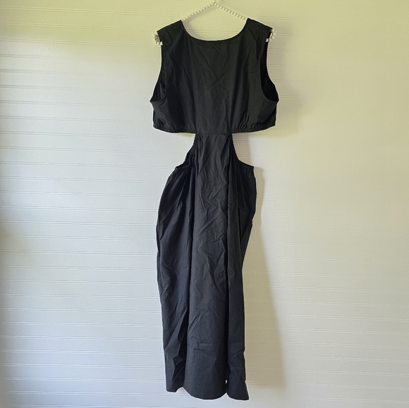 NWT Rails Cutout Rizo Midi Sun Dress Black XL Sundress - Picture 6 of 11